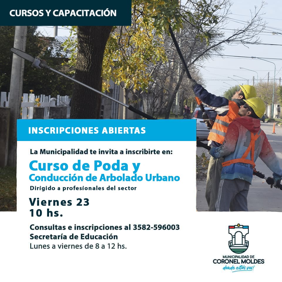 Curso De Poda Y Conducci N De Arbolado Urbano Fm Samba