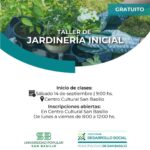 San Basilio: Taller de Jardinería Inicial