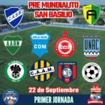 San Basilio: Pre Mundialito en el Club Atlético San Basilio