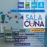 Inscripciones a Sala Cuna 2025 en Adelia María